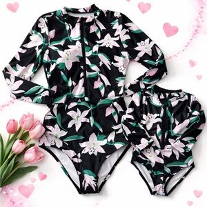 Mommy & Me Matching  Swimsuit Set